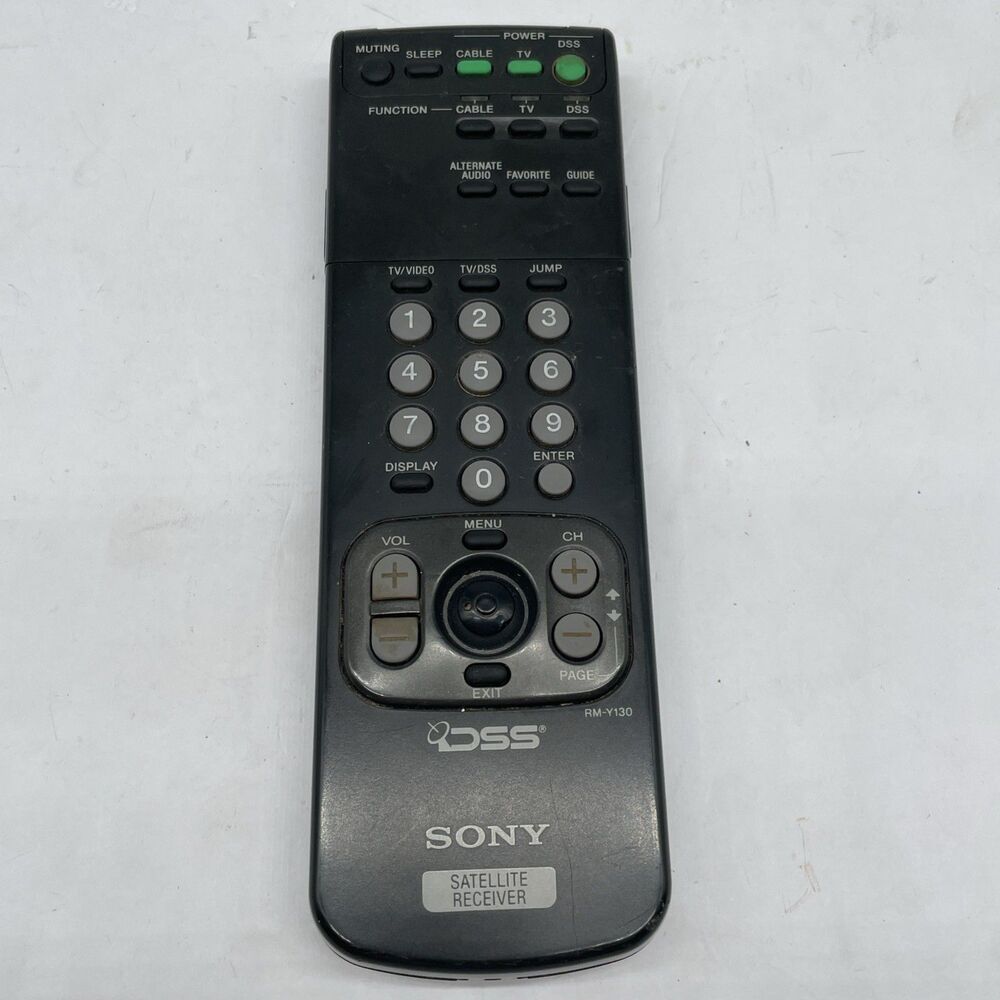 Genuine Sony RM-Y173 TV Remote Control OEM Tested Working Battery Cover Included